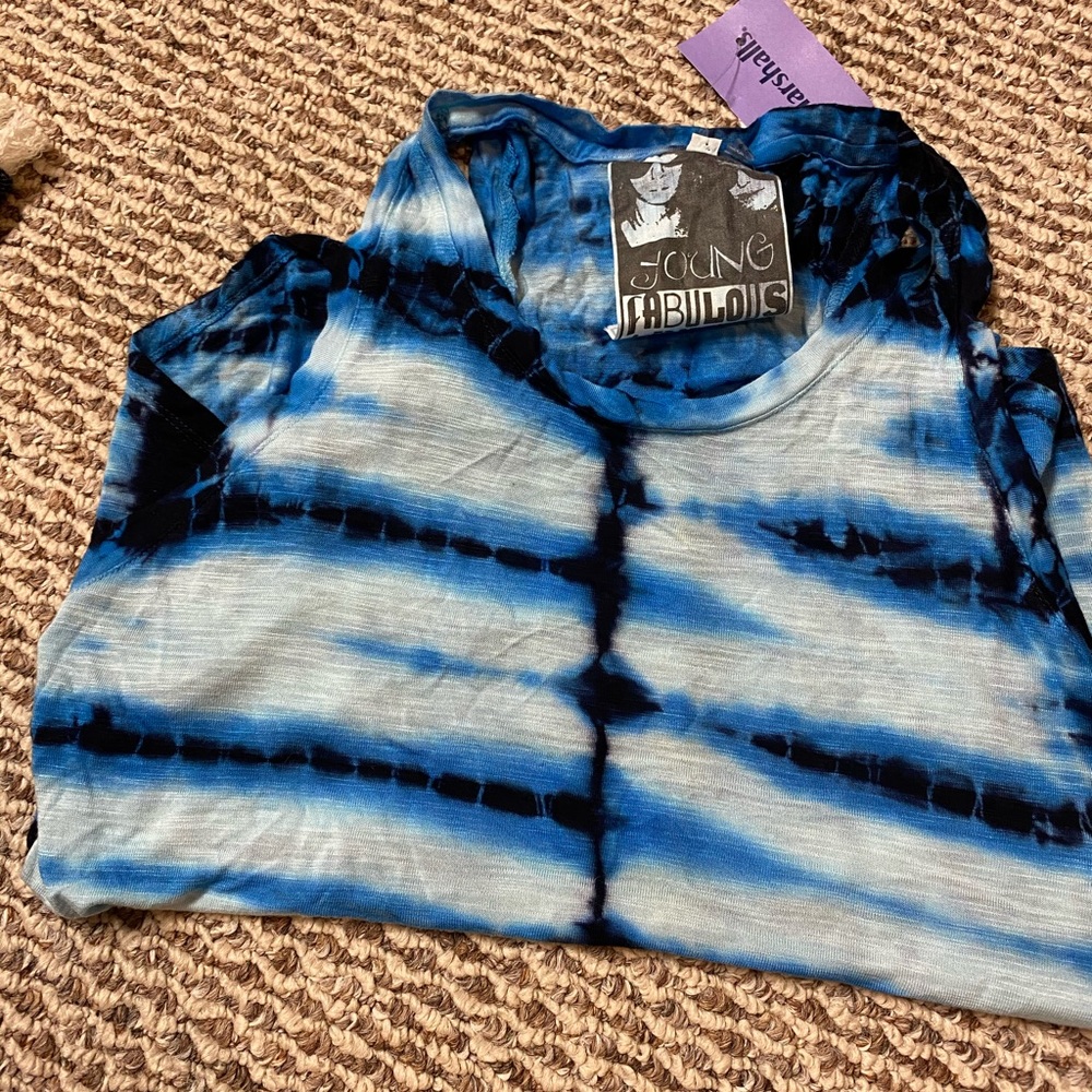 Young Fabulous & broke tie die tank